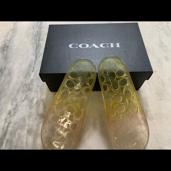 COACH RUBBER SLIDE - Picture 2 of 3